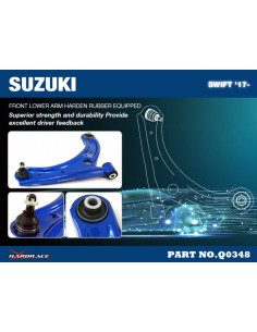 Braccio Oscillante Inferiore Anteriore Hardrace Suzuki Swift MK3 ZC33 2