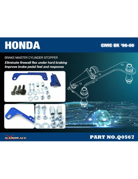 Brake Master Cylinder Stopper Honda Civic