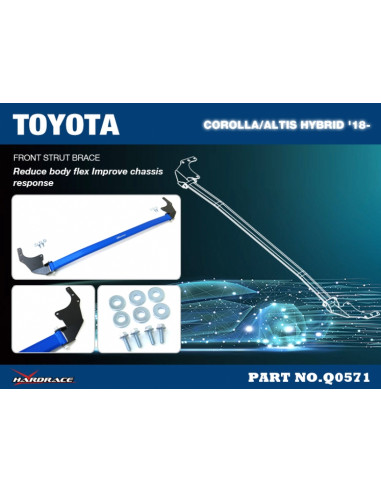 Front Strut Brace Toyota Corolla/altis/auris, Corolla cross