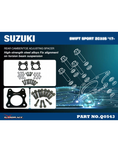 Rear Camber/toe Adjusting Spacer Suzuki Swift