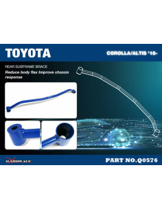 Rear Subframe Brace Toyota Corolla/altis/auris 2