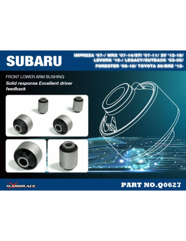 Front Lower Arm Bushing Scion, Subaru, Toyota