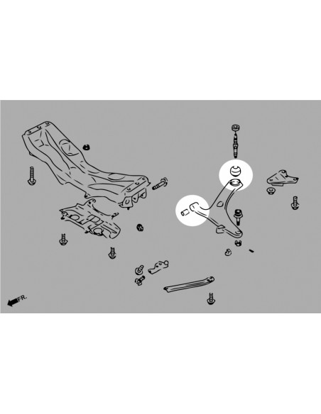 Front Lower Arm Bushing Scion, Subaru, Toyota