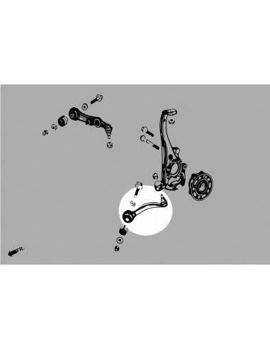 Front Lower - Front Arm Mercedes-Benz C-class, E-class