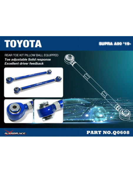 Barra Duomi Posteriore Hardrace BMW Serie 3 G20 Serie 4 G22 G23 G26 Z4 G29 Toyota Supra A90 MK5