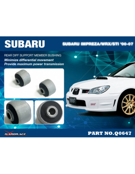 Rear Diff Support Member Bushing Subaru Impreza