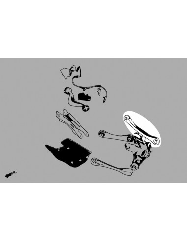 Kit Regolazione Convergenza Posteriore Hardrace BMW Serie 5 G30 G31 Serie 7 G11