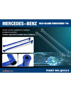 Barra Inferiore Posteriore Hardrace Mercedes GLC C253 X253 + GLC43/GLC63 2