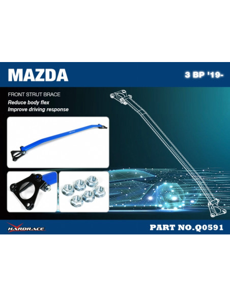 Front Strut Brace Mazda 3, CX-30