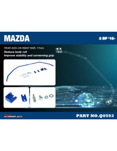 Barra Stabilizzatrice Posteriore Add-on Hardrace Mazda 3 MK4 BP CX-30 DM 2