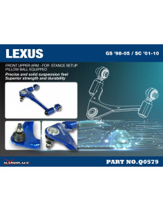 Braccio Superiore Anteriore Hardrace Lexus GS MK2 S160 SC MK2 Z40 2