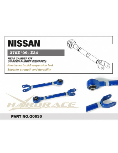 Kit camber posteriore Hardrace Nissan 370Z Z34 Infiniti G37 MK4 V36