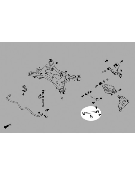 Rear Camber Kit Infiniti G series, M series, Nissan Skyline, Z-series