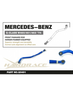 Barra Panhard Anteriore Regolabile Hardrace Mercedes Classe G W460 W463 + AMG G55/G63/G65 2