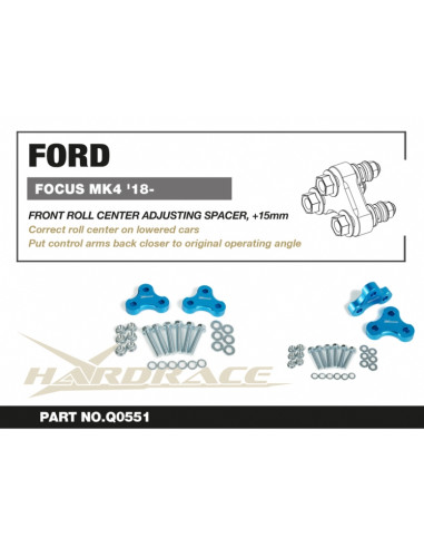 Distanziale Correzione Geometria Hardrace Ford Focus MK4 C519 + ST