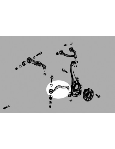 Front Lower - Front Arm Mercedes-Benz C-class, E-class
