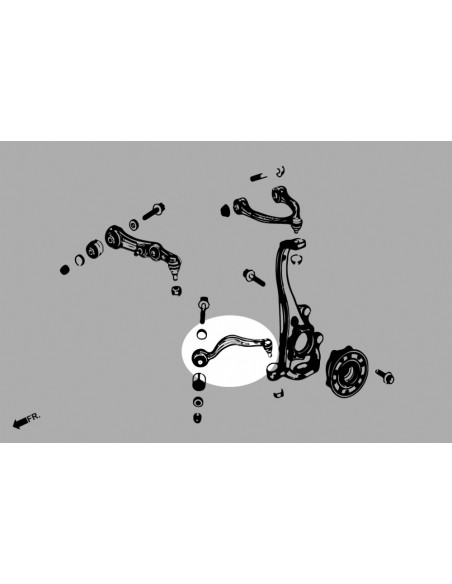 Front Lower - Front Arm Mercedes-Benz C-class, E-class