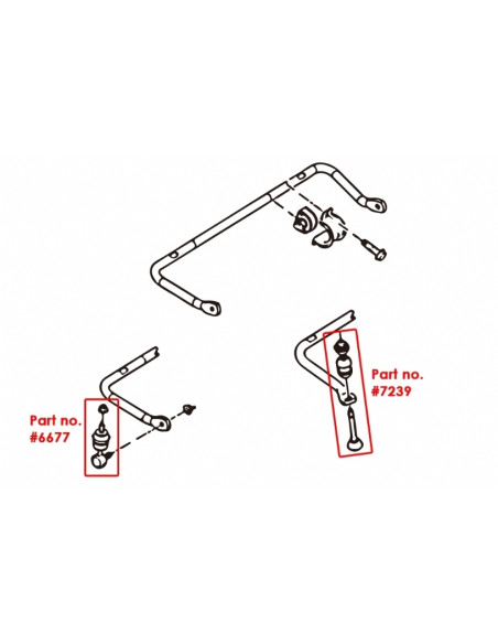 Rear Sway Bar Ford, Mazda, Volvo