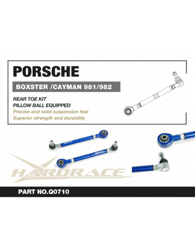Rear Toe Kit Porsche Boxster