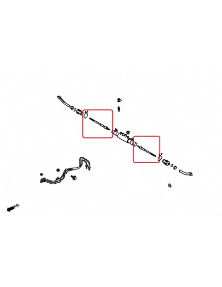 Tirante Sterzo Posteriore HICAS Hardrace Nissan 300ZX Z32 Silvia RS13 S13 Skyline R32
