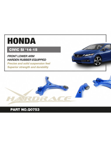 Braccio inferiore anteriore Hardrace Honda Civic MK9