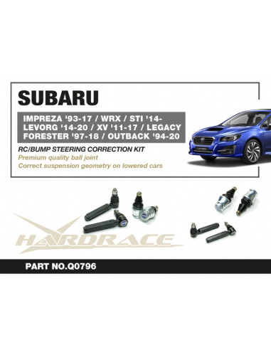 Rc/bump Steering Correction Kit Subaru