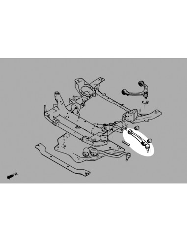 Braccio Inferiore Anteriore Posteriore Hardrace BMW X5 E70 X6 E71 E72