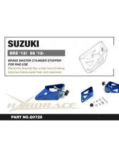 Stopper freno ciclindro maestro Hardrace Subaru BRZ ZC6/ZD8 Toyota GT86 ZN6 GR86 ZN8 2