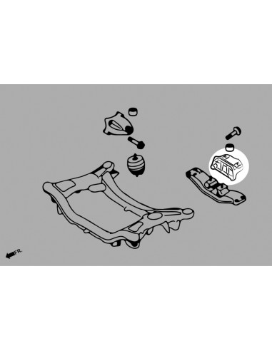 Harden Transmission Mount Hyundai Genesis coupe