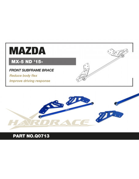 Front Subframe Brace Mazda MX-5 Miata