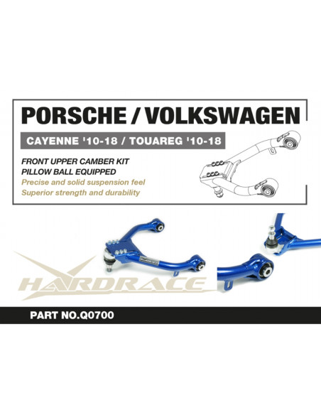 Kit Camber Anteriore Superiore Hardrace Porsche Cayenne MK2 92A
