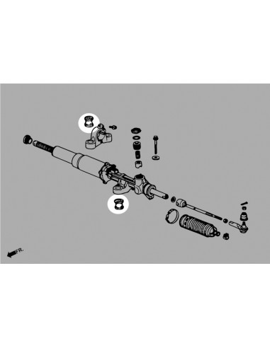 Boccola Scatola Sterzo Hardrace Honda S2000 MK1/MK2