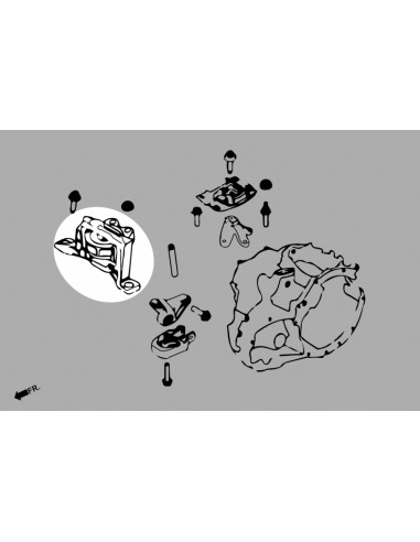 Right Side Engine Mount Ford Focus