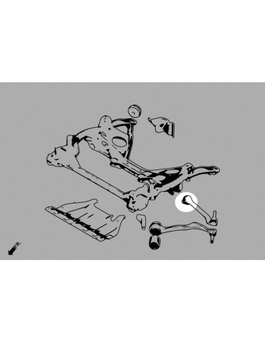 Boccola Braccio Inferiore Anteriore Posteriore Hardrace BMW Serie 1 F20 F21 F22 F23 F30 F31 F34 F32 F33 F36 X3 X4