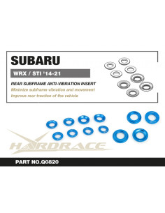 Inserto Antivibrazione Sottotelaio Posteriore Hardrace Subaru WRX VA +STi 2