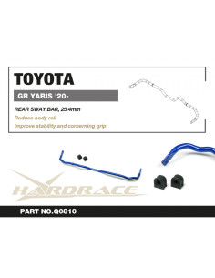 Barra Stabilizzatrice Posteriore Hardrace Toyota Corolla E210 Yaris GR MK1 XP210 2