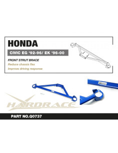 Barra Duomi Anteriore Hardrace Honda Civic MK5 MK6+Type R Del Sol CR-X Integra MK3 + Type R 2
