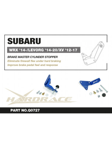 Stopper freno ciclindro maestro Hardrace Subaru Impreza GJ GP WRX VA