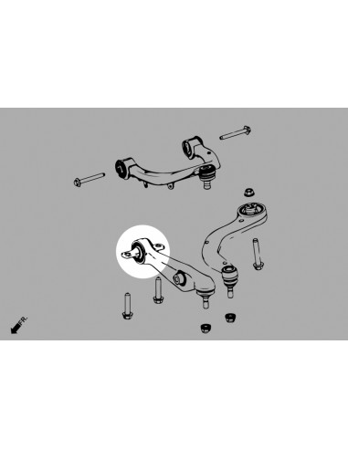 Front Lower Front Arm Bushing - Inner Tesla Model 3, Model y