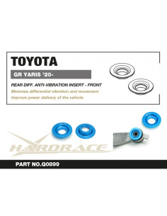 Inserto Antivibrazione Differenziale Posteriore Hardrace Toyota Corolla E210 Yaris MK4 XP210 + GR 2