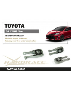 Supporto motore posteriore Hardrace Toyota Corolla E210 Yaris GR MK1 XP210 2