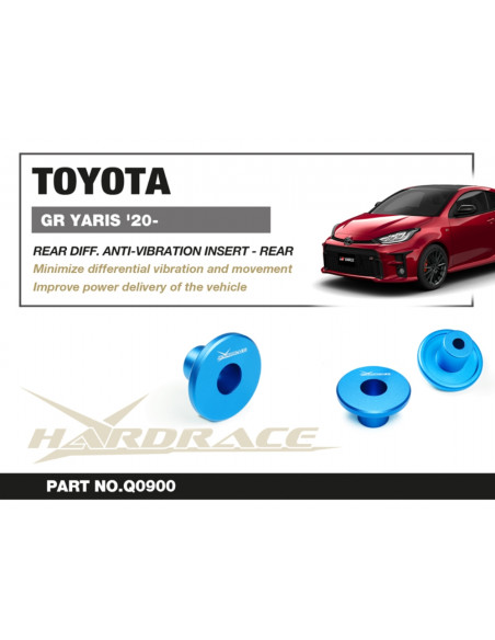 Inserto Antivibrazione Differenziale Posteriore Hardrace Toyota Corolla E210 Yaris MK4 XP210 + GR