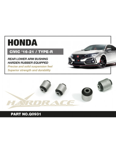 Boccola Braccio Inferiore Posteriore Hardrace Honda Civic MK10 MK11