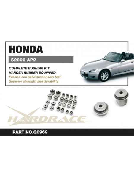 Complete Bushing Kit Honda S2000