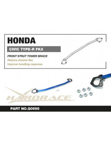 Front Strut Tower Brace Honda Civic