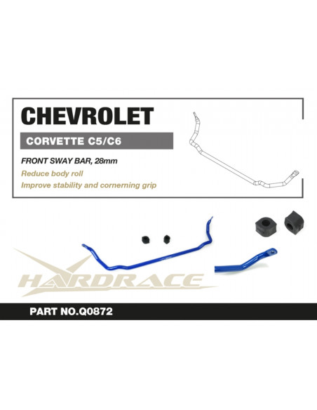 Front Sway Bar Chevrolet Corvette