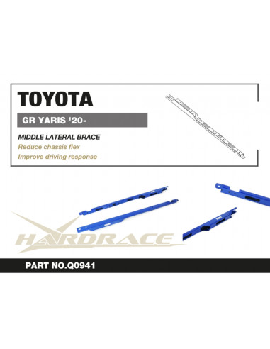 Middle Lateral Brace Toyota Yaris / vitz