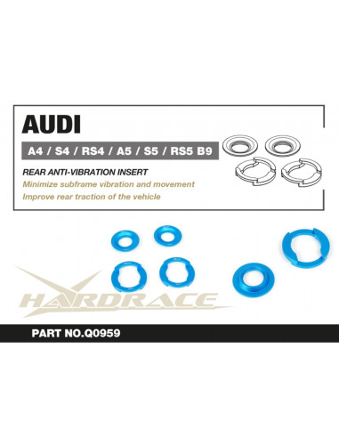 Rear Subframe Anti-vibration Insert Audi A4, S4/RS4, A5, S5/RS5