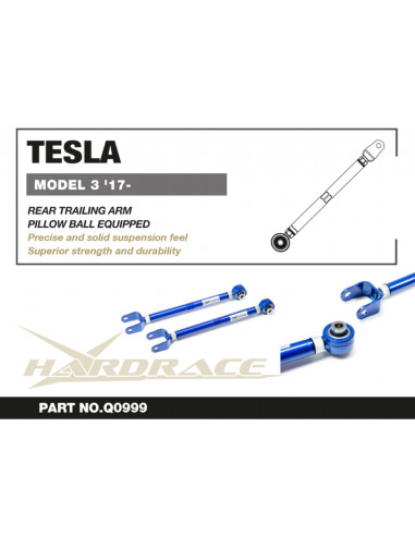 Braccio longitudinale posteriore Hardrace Tesla Model 3 Model Y