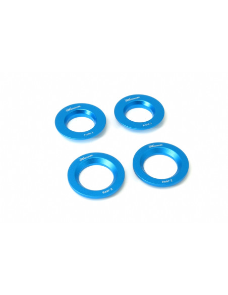 Inserto antivibrazione telaietto posteriore Hardrace BMW Serie 1 F20 F21 Serie 2 F4x F2x + M2 F87 Serie 3 F3x Serie 4 F3x